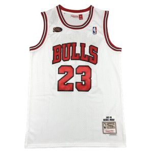 Chicago Bulls Canotta Bianca 23 JORDAN