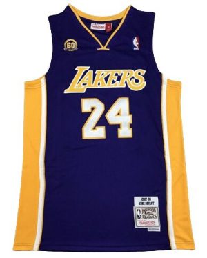 Los Angeles Lakers Canotta Viola/Giallo 24 BRYANT