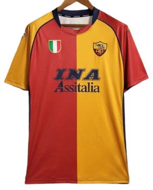 Roma Maglia Home Scudetto 01/02