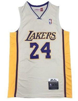 Los Angeles Lakers Canotta Bianca 24 BRYANT