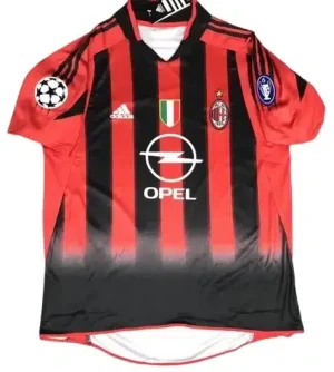 Milan Maglia Home 04/05 Champions League Version