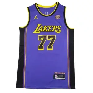 Los Angeles Lakers Canotta Viola 77 DONCIC