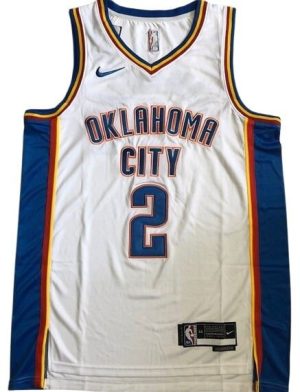 Oklahoma City Thunder Canotta Bianca 2 GILGEOUS-ALEXANDER