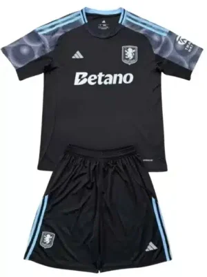 Aston Villa Completino Kit Away 25/26 Adulto/Bambino