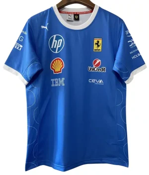 Maglia F1 Ferrari 2025 Blu