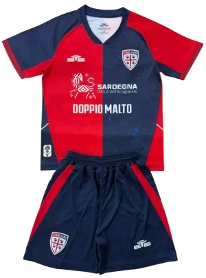 Cagliari Completino Kit home 25/26 Adulto/Bambino