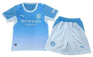 Manchester City Completino Kit Home 26/27 Adulto/Bambino