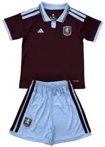 Aston Villa Completino Kit Home 226/27 Adulto/Bambino senza sponsor