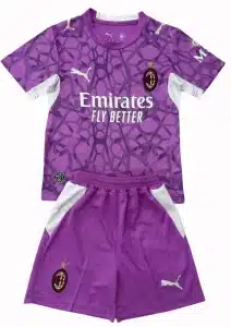 Milan Completino Kit Portiere 26/27 Adulto/Bambino viola