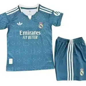 Real Madrid Completino Kit away 26/27 Adulto/Bambino