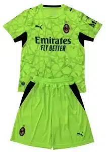 Milan Completino Kit Portiere 26/27 Adulto/Bambino giallo