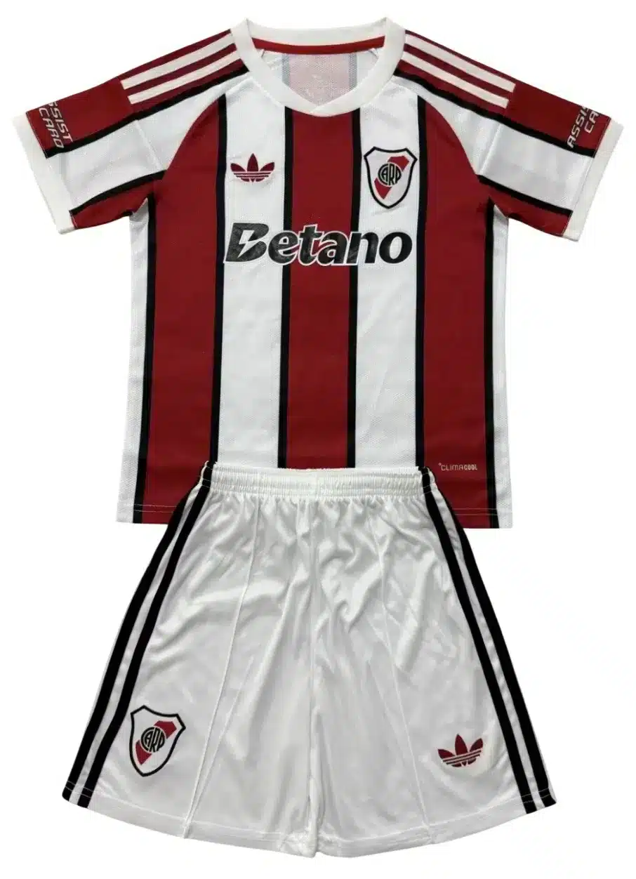 River Plate Completino Kit away 26/27 Adulto/Bambino