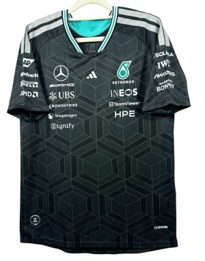 Maglia F1 Mercedes Versione 2 Nero 2026